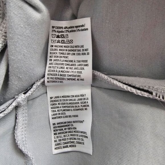 American Eagle Outfitters Light Gray 5.5" Active 24/7 Jogger Shorts Men's M/M - Picture 16 of 16